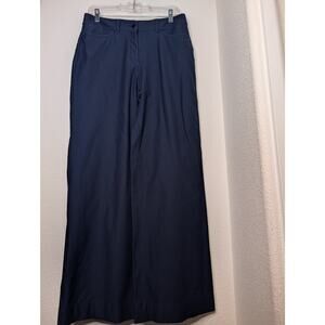Lululemon On the Fly Women Wide-Leg 7/8 Pant Woven Navy 29 Athleisure Activewear